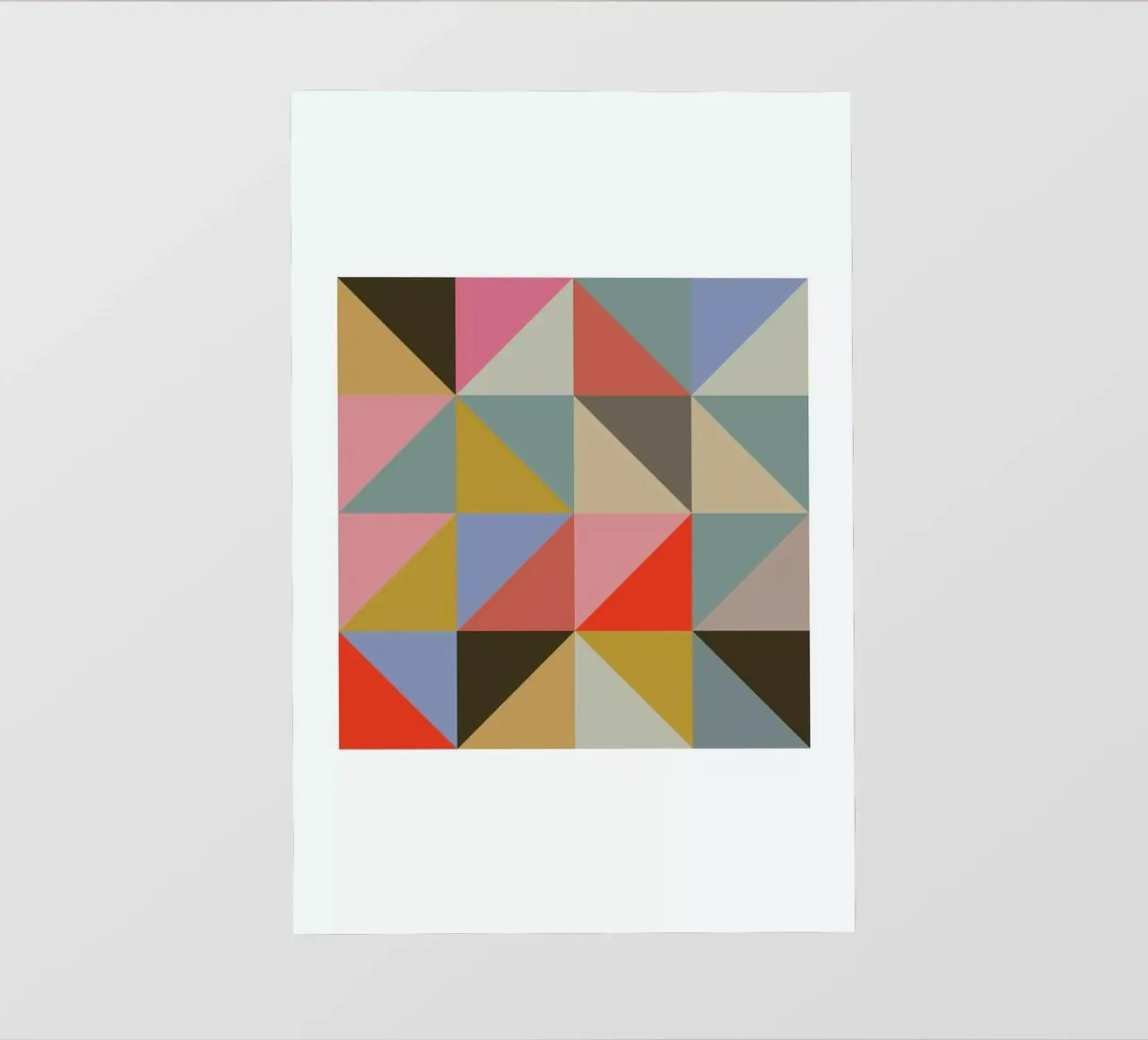 Harlequin II telo in pvc da Visual Philosophy