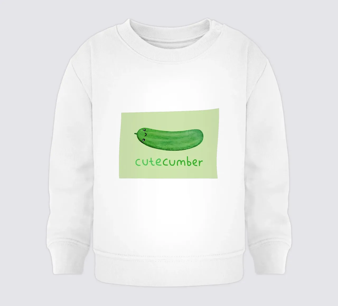 Cutecumber felpa neonato da Sophie Corrigan