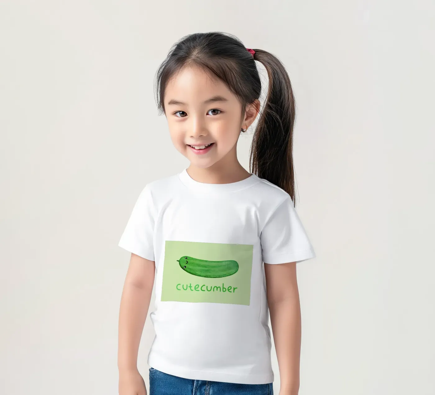 Cutecumber t-shirt bambini da Sophie Corrigan