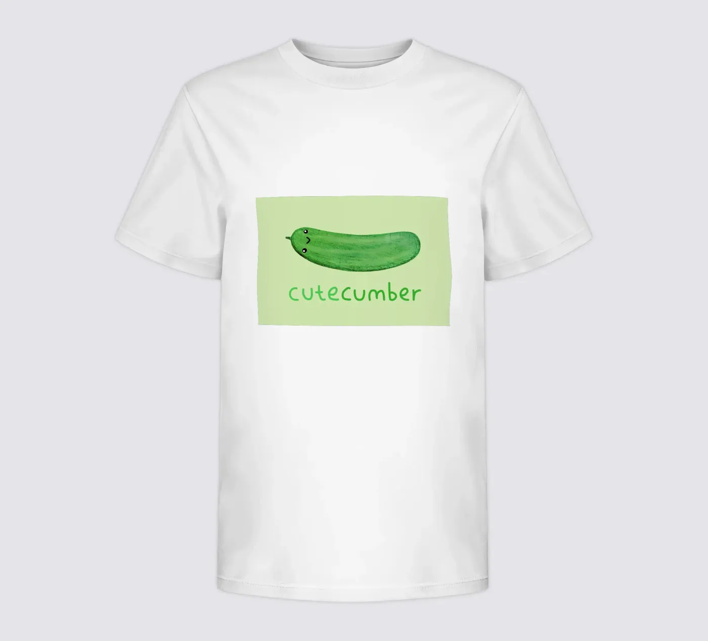 Cutecumber kids t-shirt by Sophie Corrigan