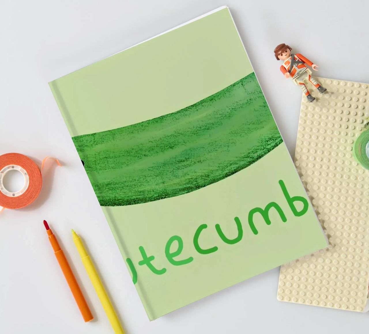 Cutecumber notebook by Sophie Corrigan