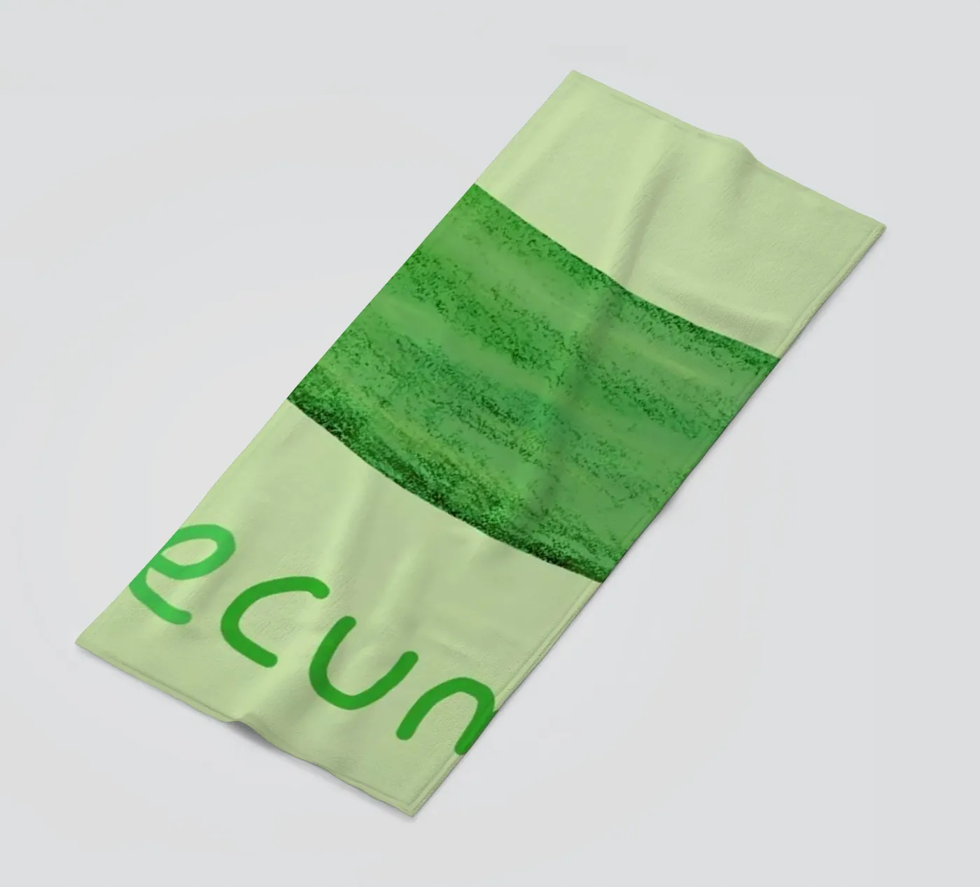 Cutecumber beach towel by Sophie Corrigan