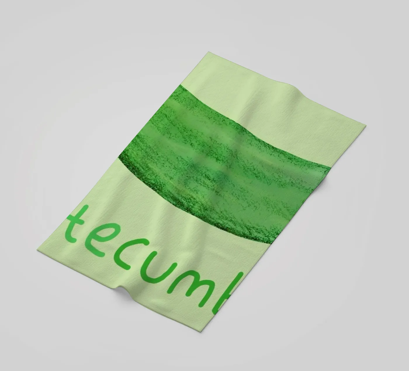 Cutecumber beach towel by Sophie Corrigan