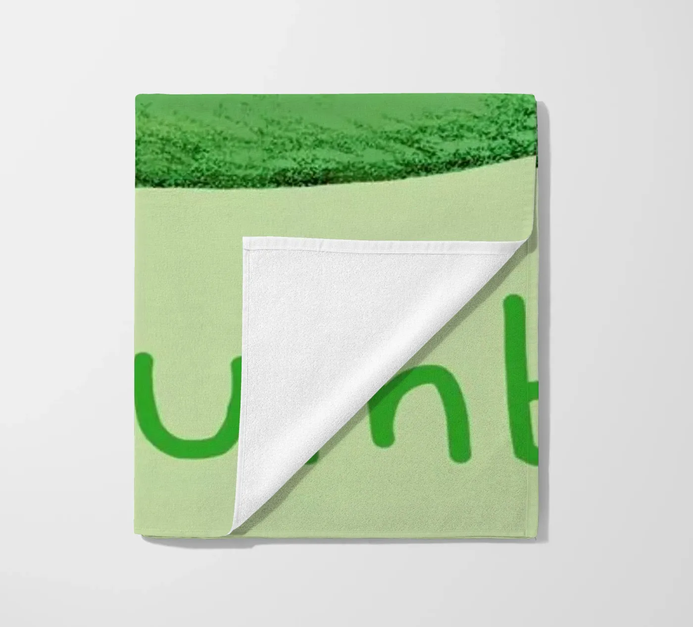 Cutecumber beach towel by Sophie Corrigan