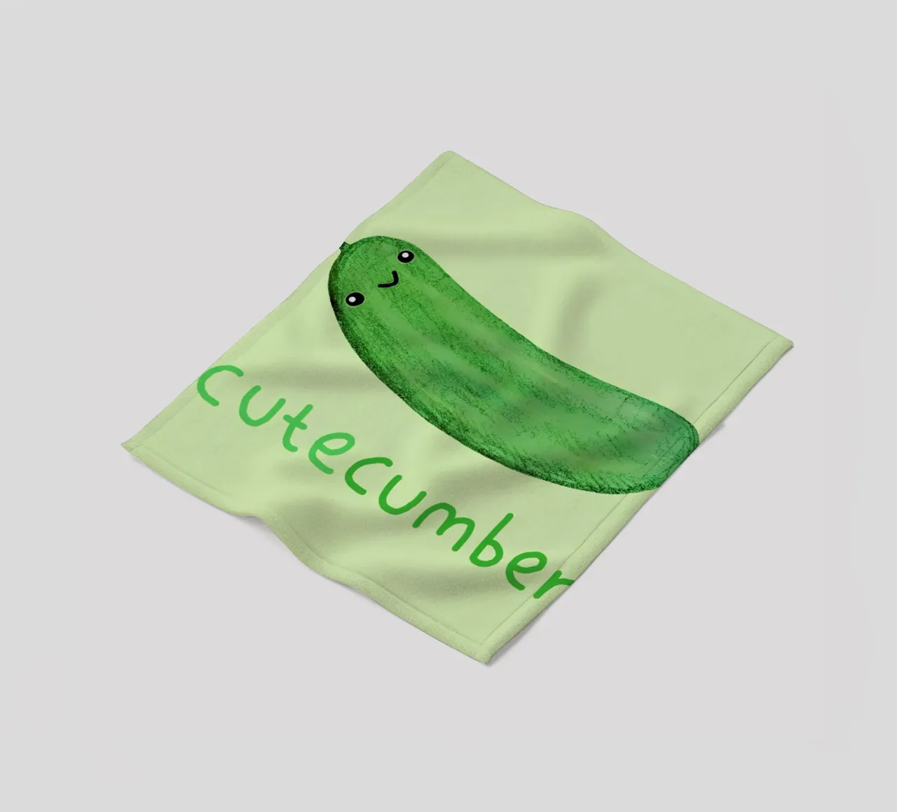 Cutecumber Fleecedecke von Sophie Corrigan
