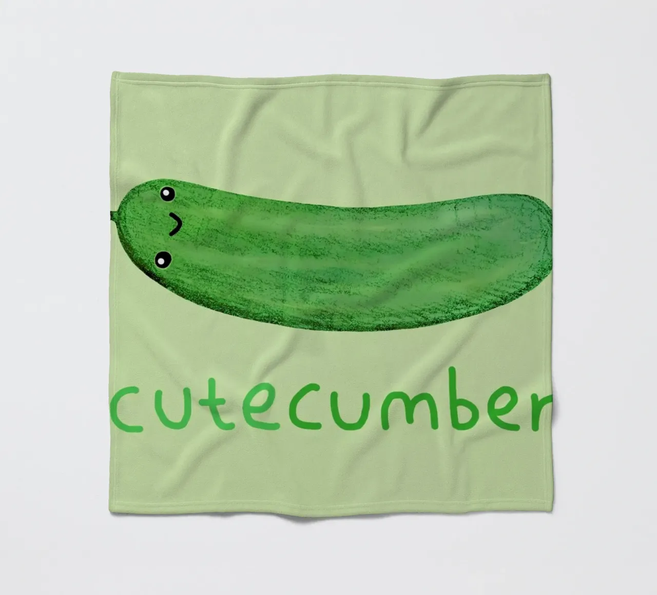 Cutecumber Fleecedecke von Sophie Corrigan