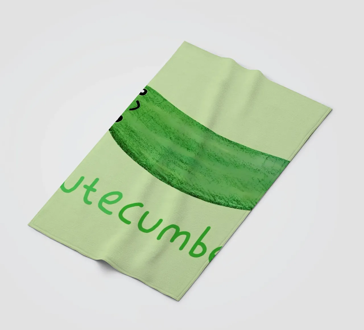 Cutecumber Fleecedecke von Sophie Corrigan