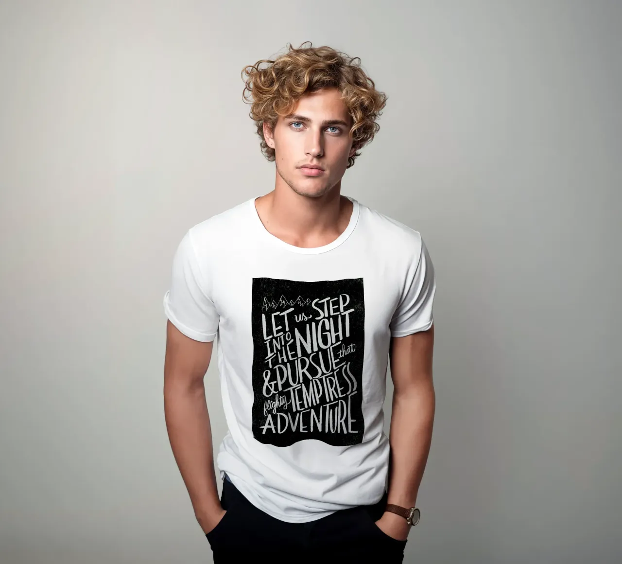 Pursue Adventure t-shirt da Matthew Taylor Wilson