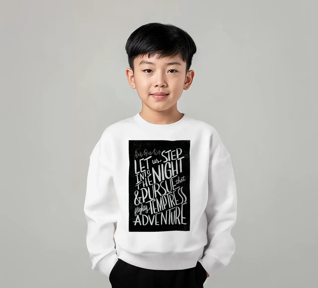 Pursue Adventure felpa bambino da Matthew Taylor Wilson