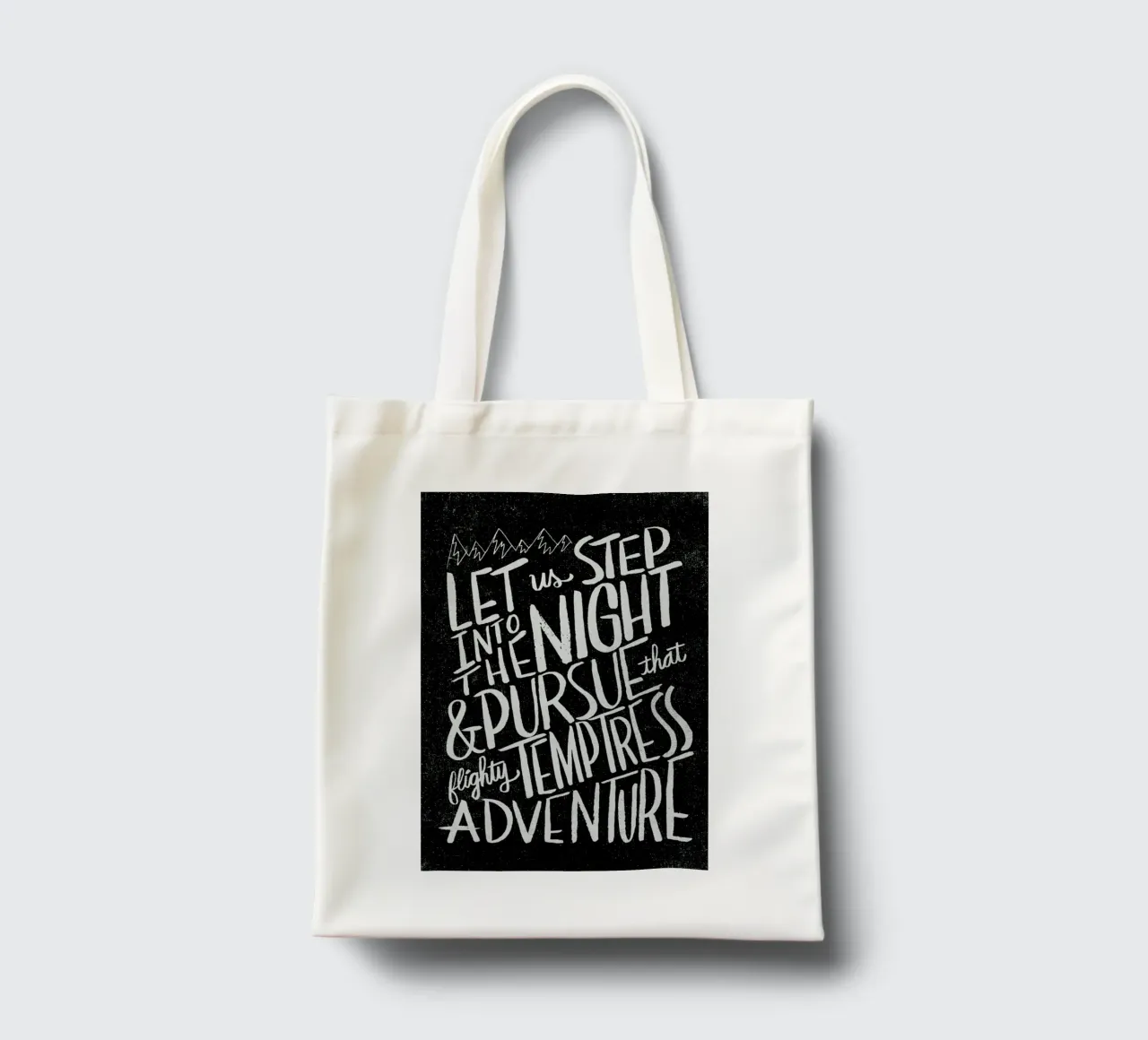 Pursue Adventure borsa in juta da Matthew Taylor Wilson