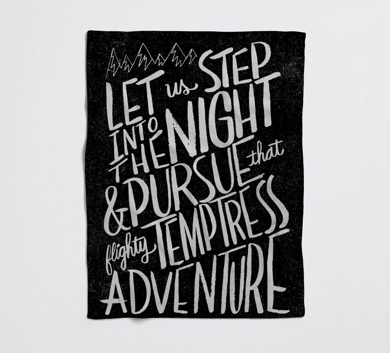 Pursue Adventure coperta in pile da Matthew Taylor Wilson