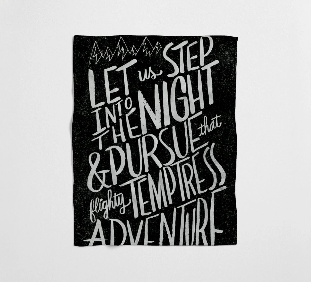 Pursue Adventure coperta in pile da Matthew Taylor Wilson