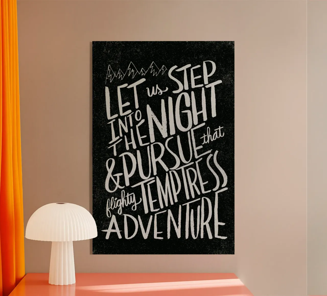 Pursue Adventure Acryl-Glas von Matthew Taylor Wilson