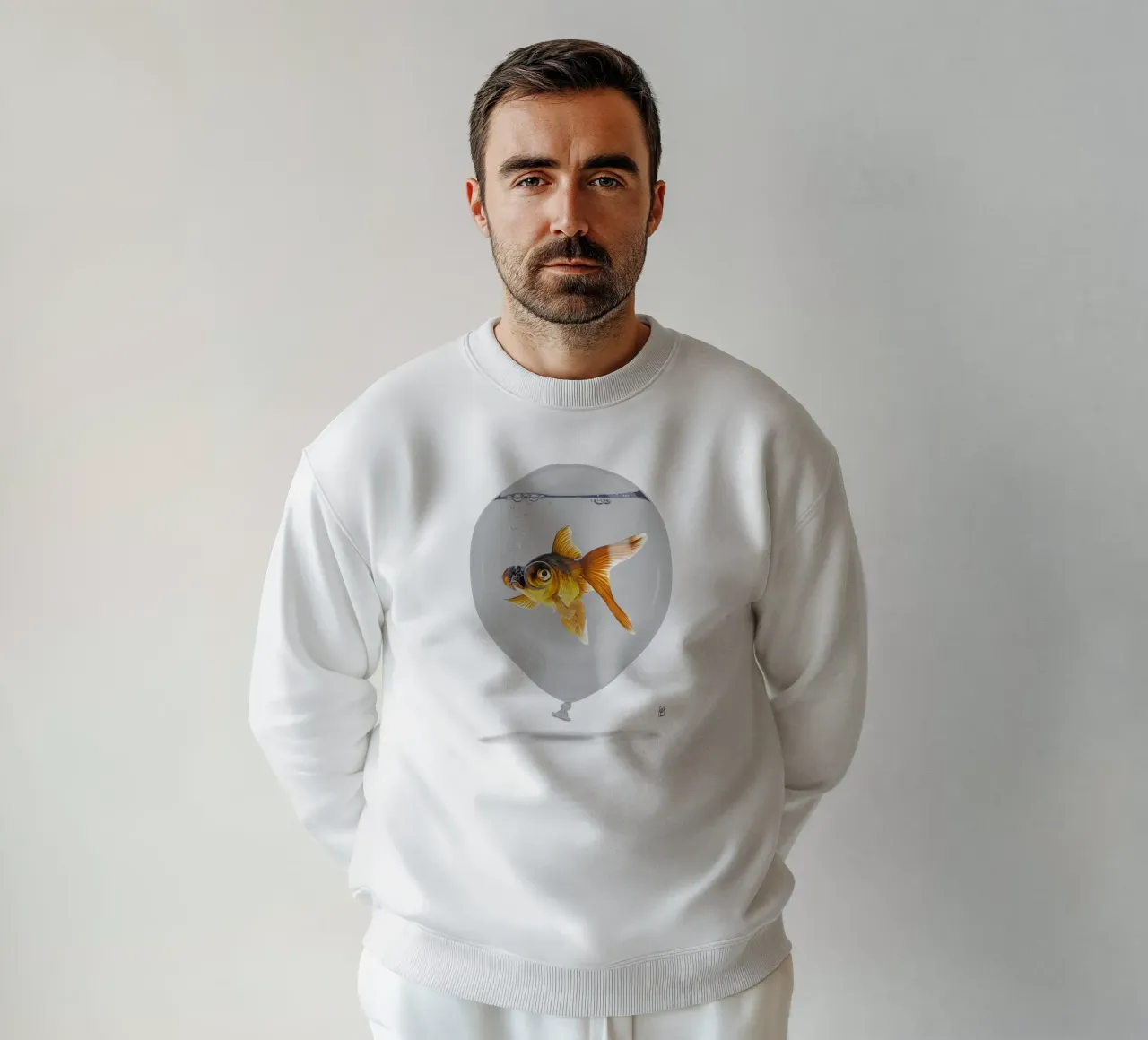 Inflated (Wordless) felpa da Rob Art | Illustration