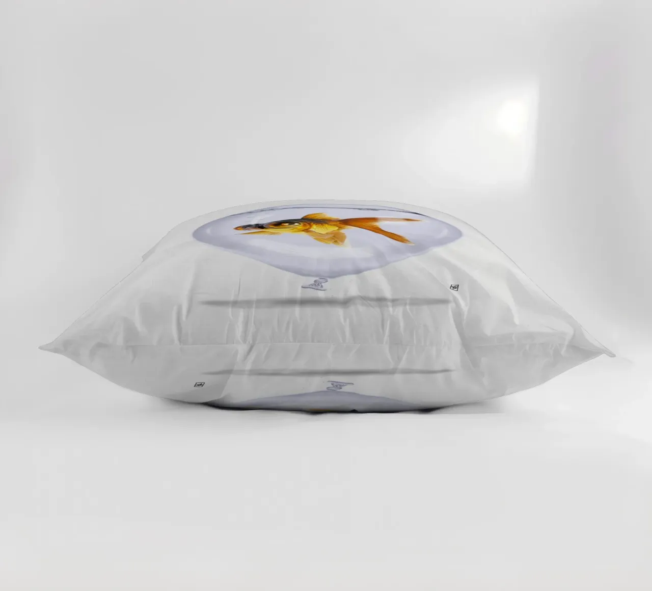 Inflated (Wordless) cuscino da Rob Art | Illustration