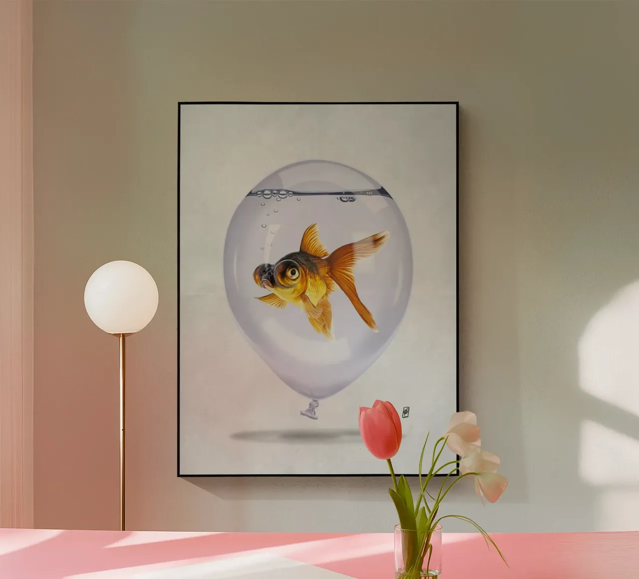Inflated (Wordless) plexiglass da Rob Art | Illustration