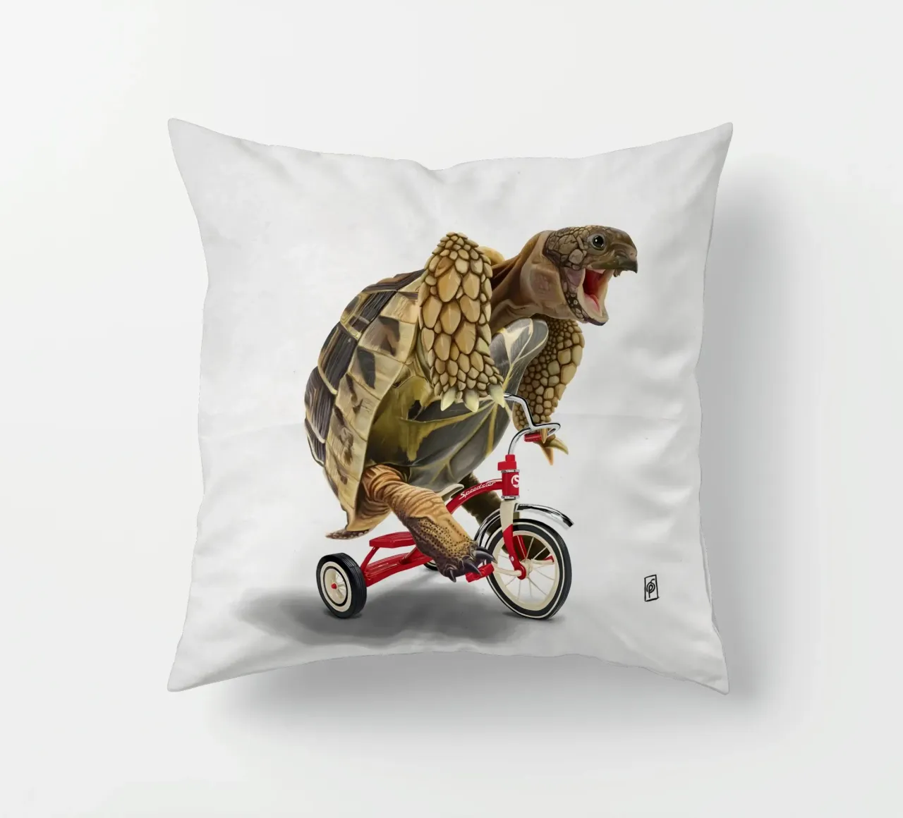 Speedster (Wordless) cuscino da Rob Art | Illustration