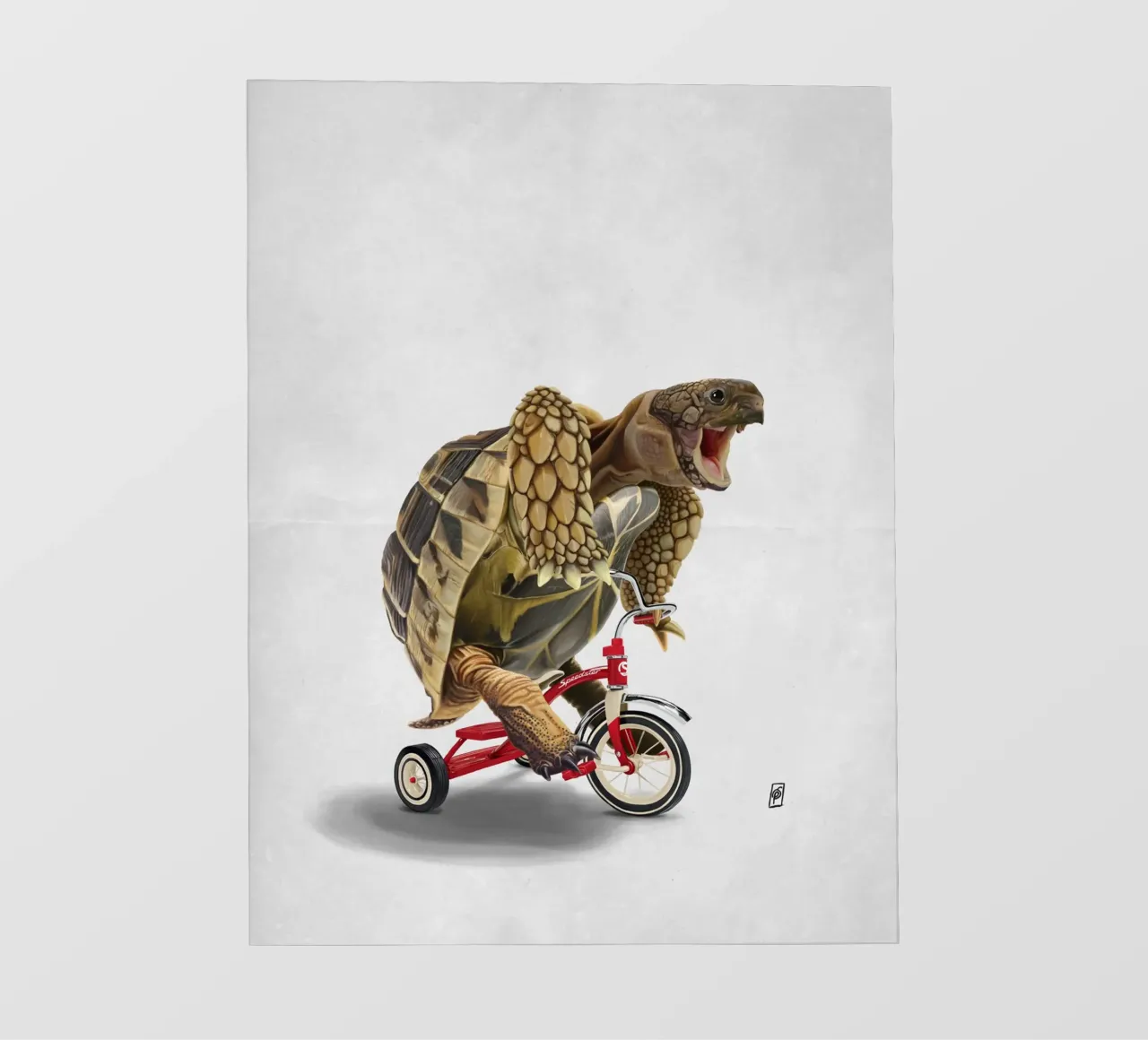 Speedster (Wordless) pellicola backlit da Rob Art | Illustration