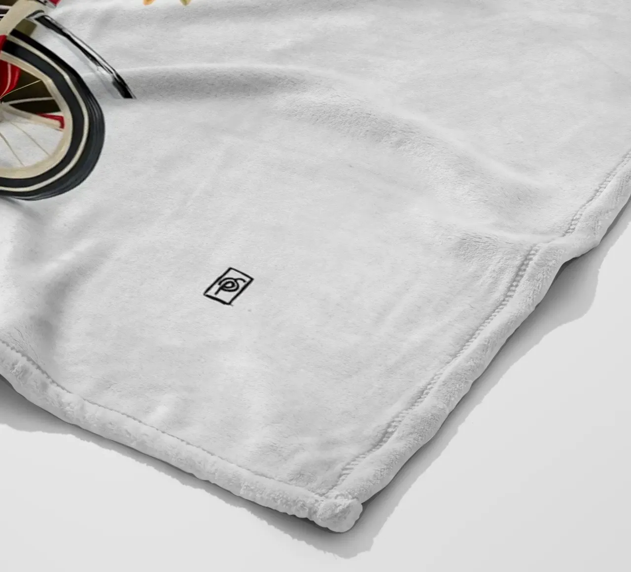 Speedster (Wordless) fleece blanket by Rob Art | Illustration