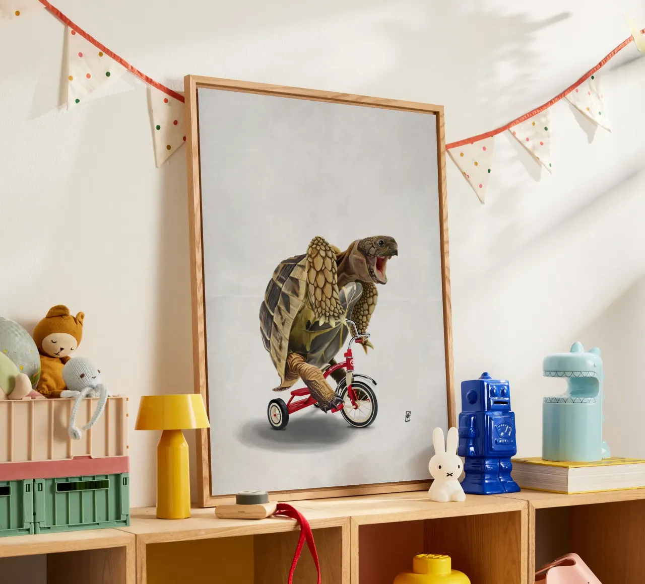 Speedster (Wordless) acrylic glass by Rob Art | Illustration