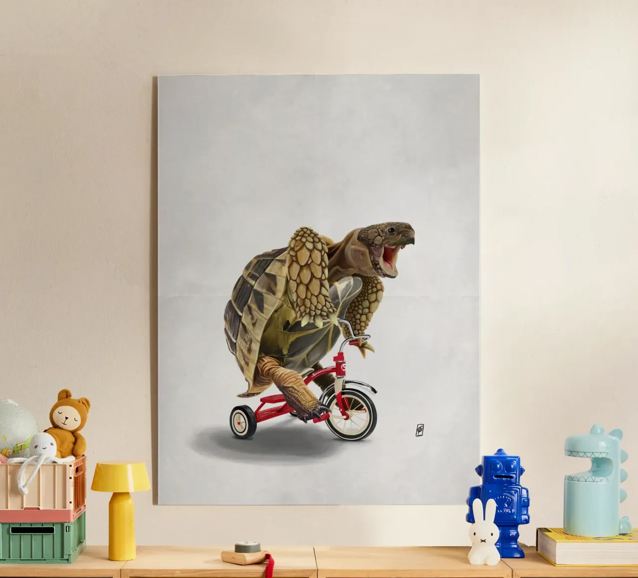 Speedster (Wordless) plexiglass da Rob Art | Illustration