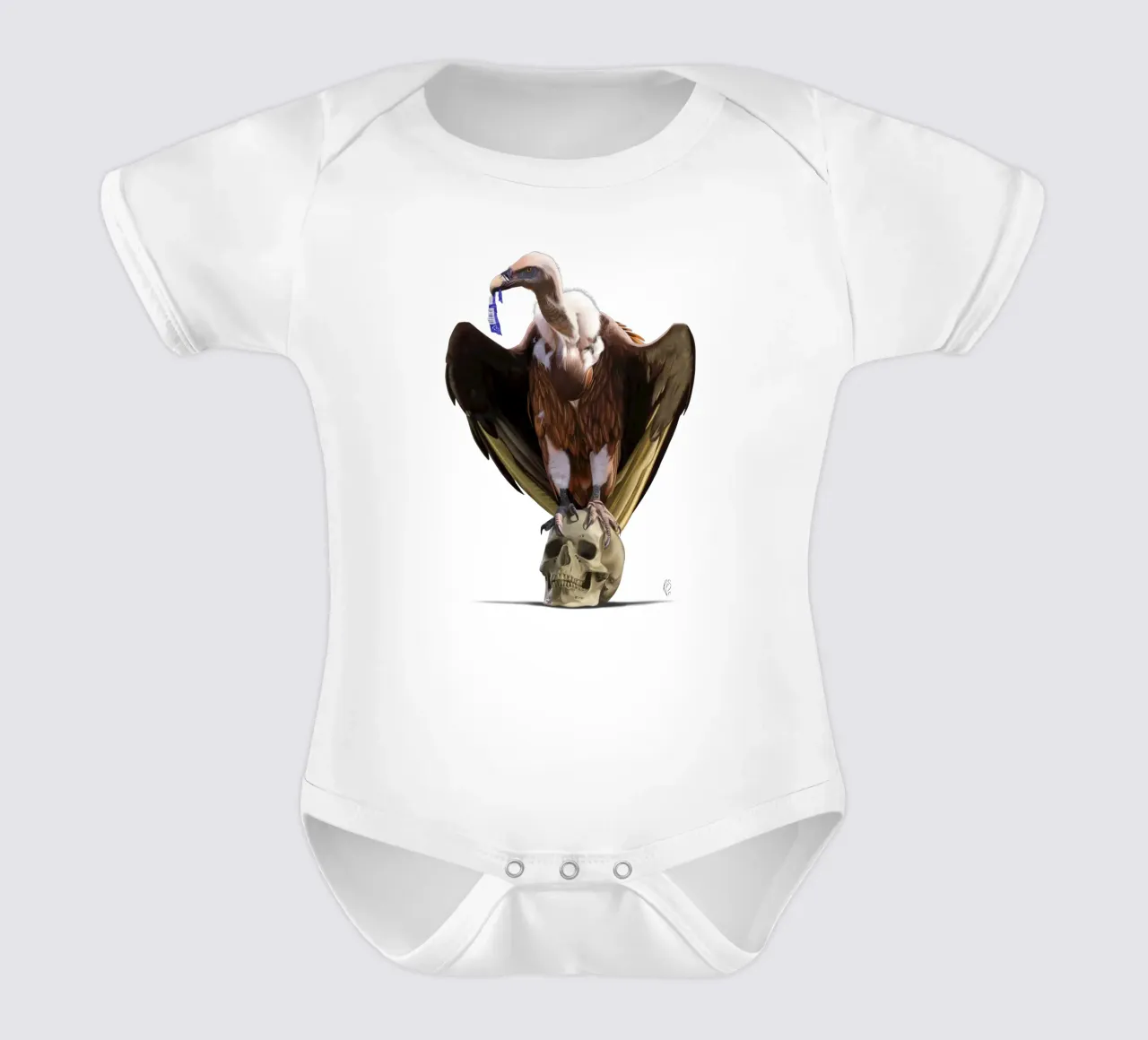 Extinction (Colour) body neonato maniche corte da Rob Art | Illustration