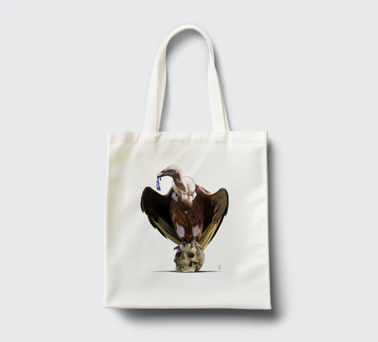 Extinction (Colour) borsa in juta da Rob Art | Illustration