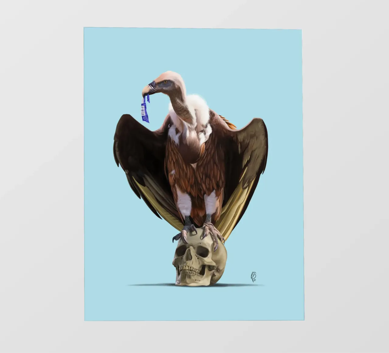 Extinction (Colour) pellicola backlit da Rob Art | Illustration