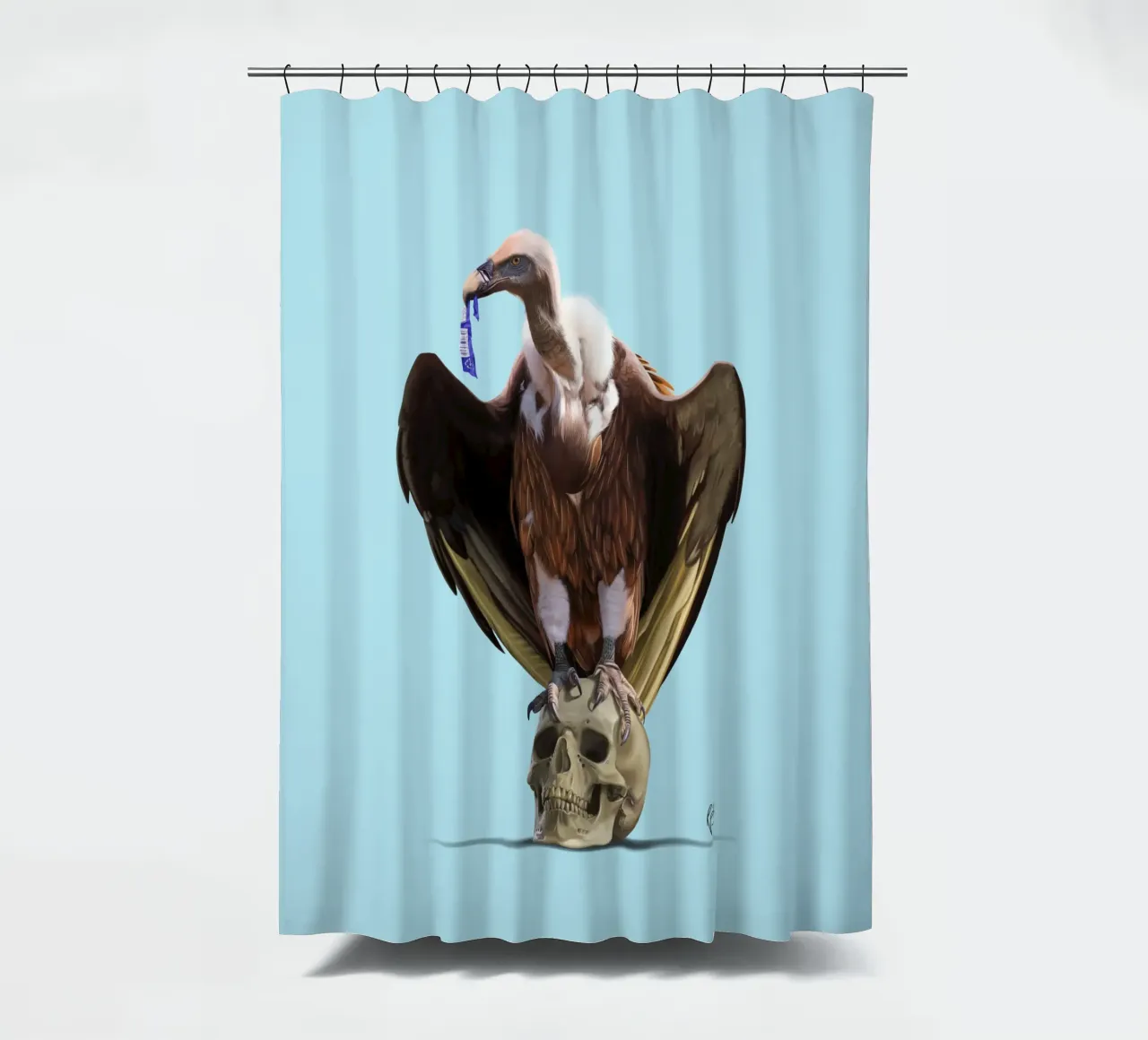 Extinction (Colour) tenda da doccia da Rob Art | Illustration