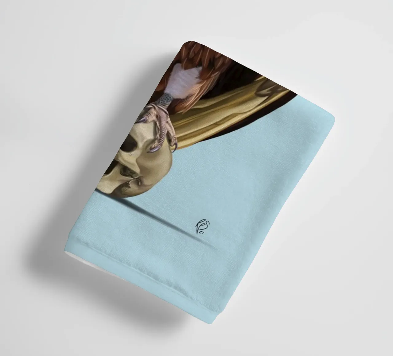 Extinction (Colour) asciugamano da bagno da Rob Art | Illustration