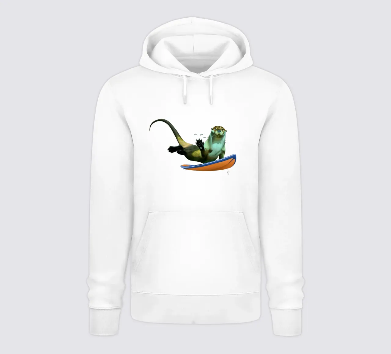 Otterly (Colour) felpa con cappuccio da Rob Art | Illustration