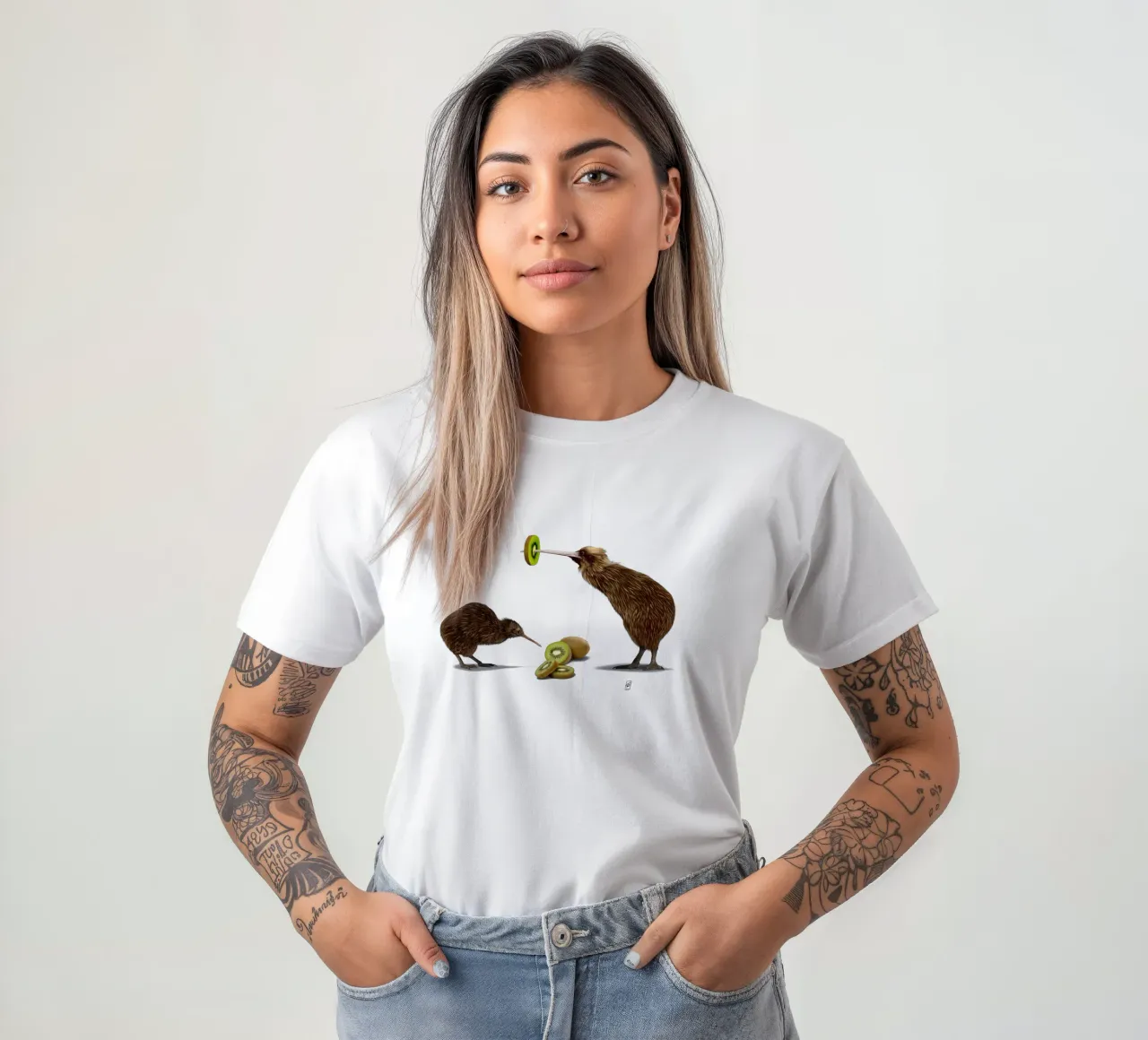 Kiwi (Wordless) t-shirt da Rob Art | Illustration