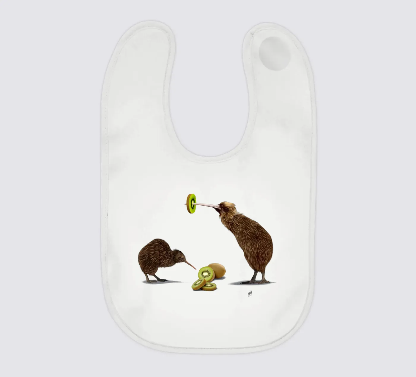 Kiwi (Wordless) bavaglino da Rob Art | Illustration