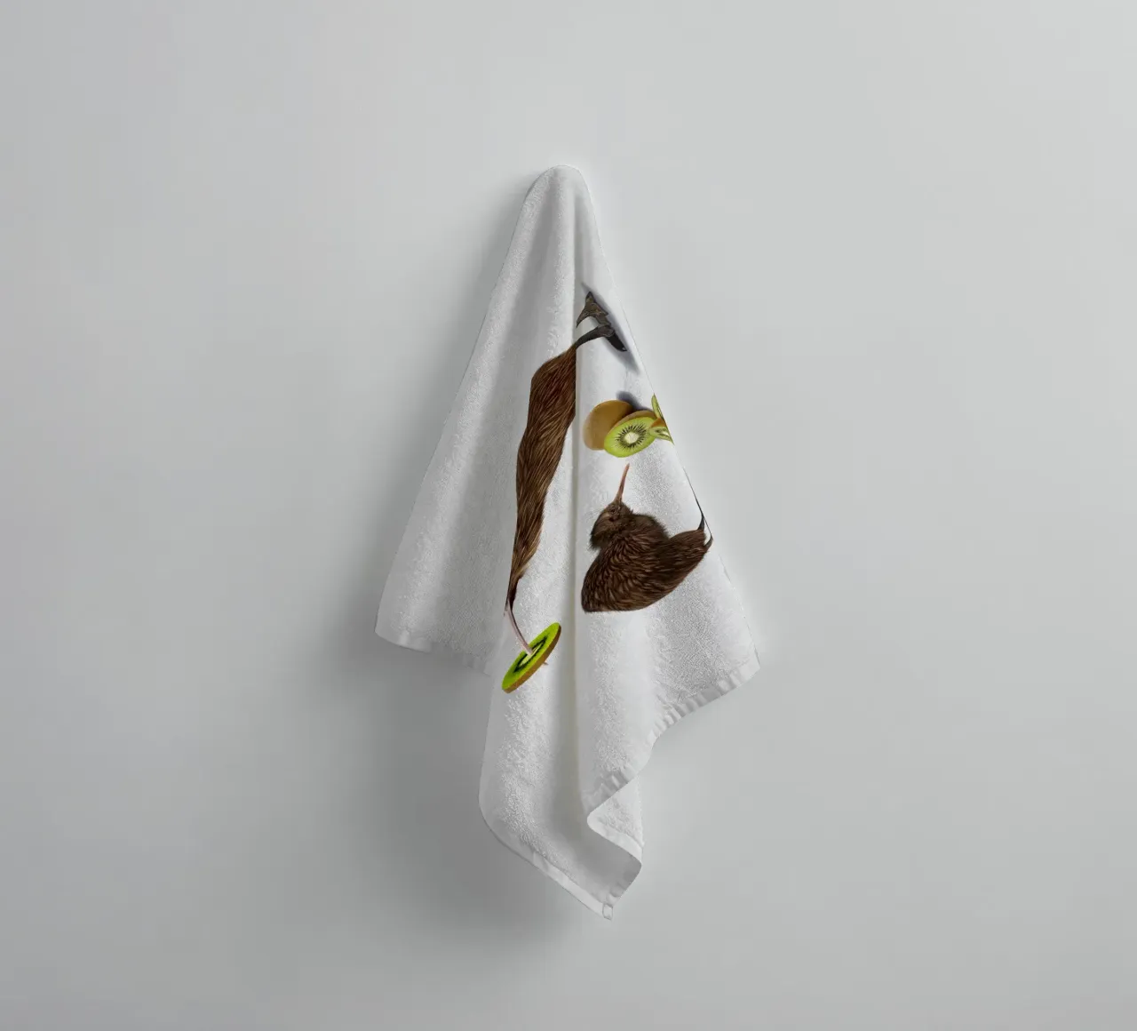 Kiwi (Wordless) asciugamano da bagno da Rob Art | Illustration