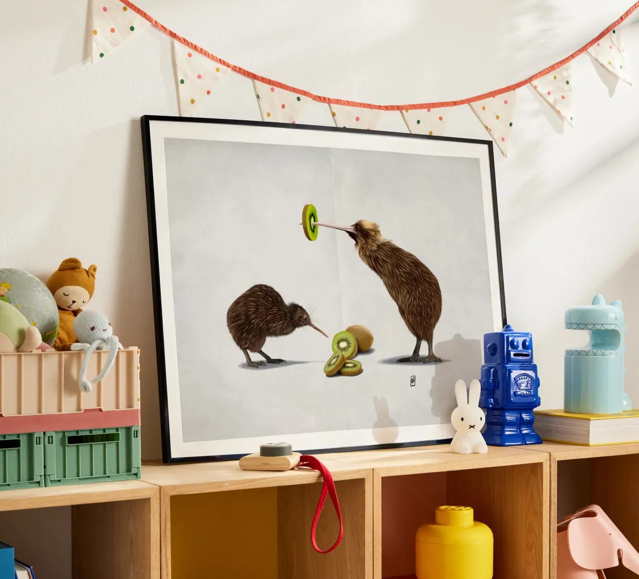Kiwi (Wordless) carta hahnemühle da Rob Art | Illustration