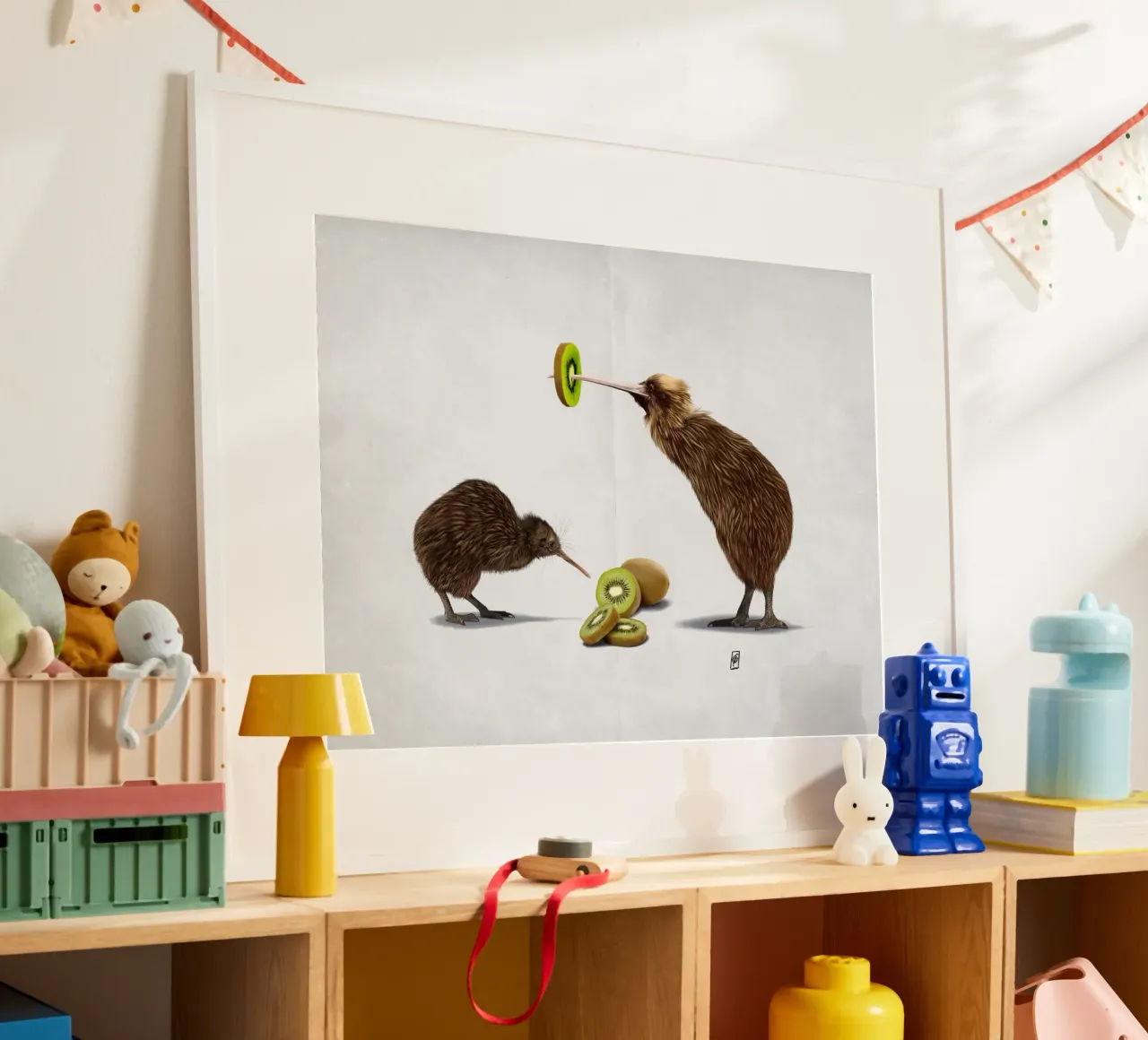 Kiwi (Wordless) carta hahnemühle da Rob Art | Illustration