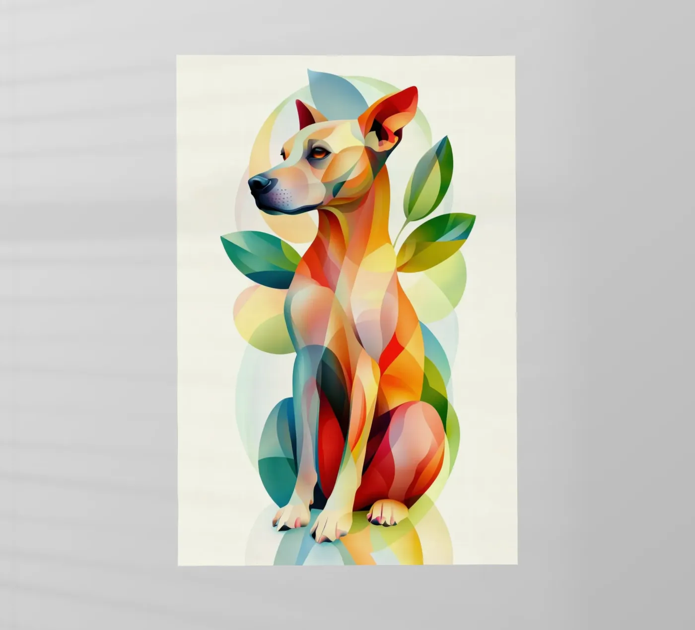 Dog pellicola backlit da Art Unleashed