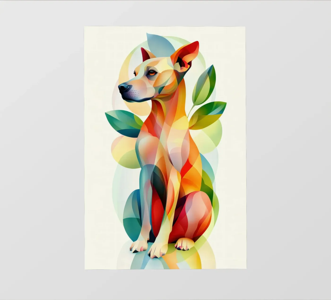 Dog pellicola backlit da Art Unleashed