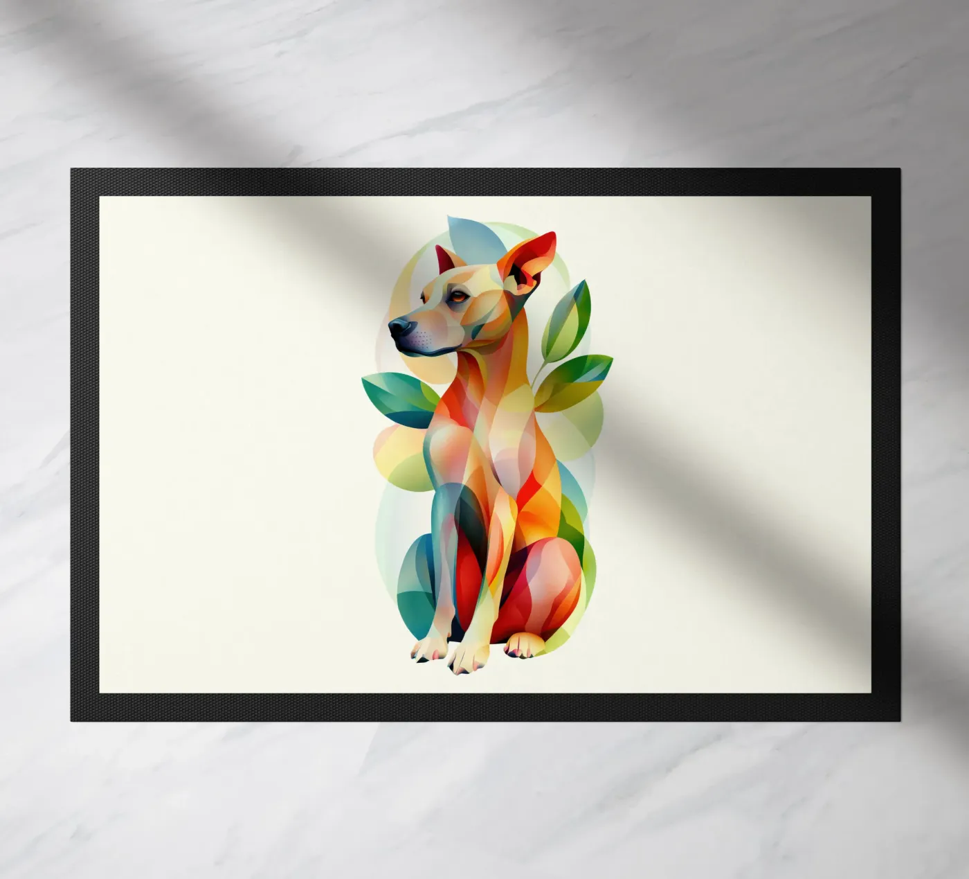 Dog doormat by Art Unleashed