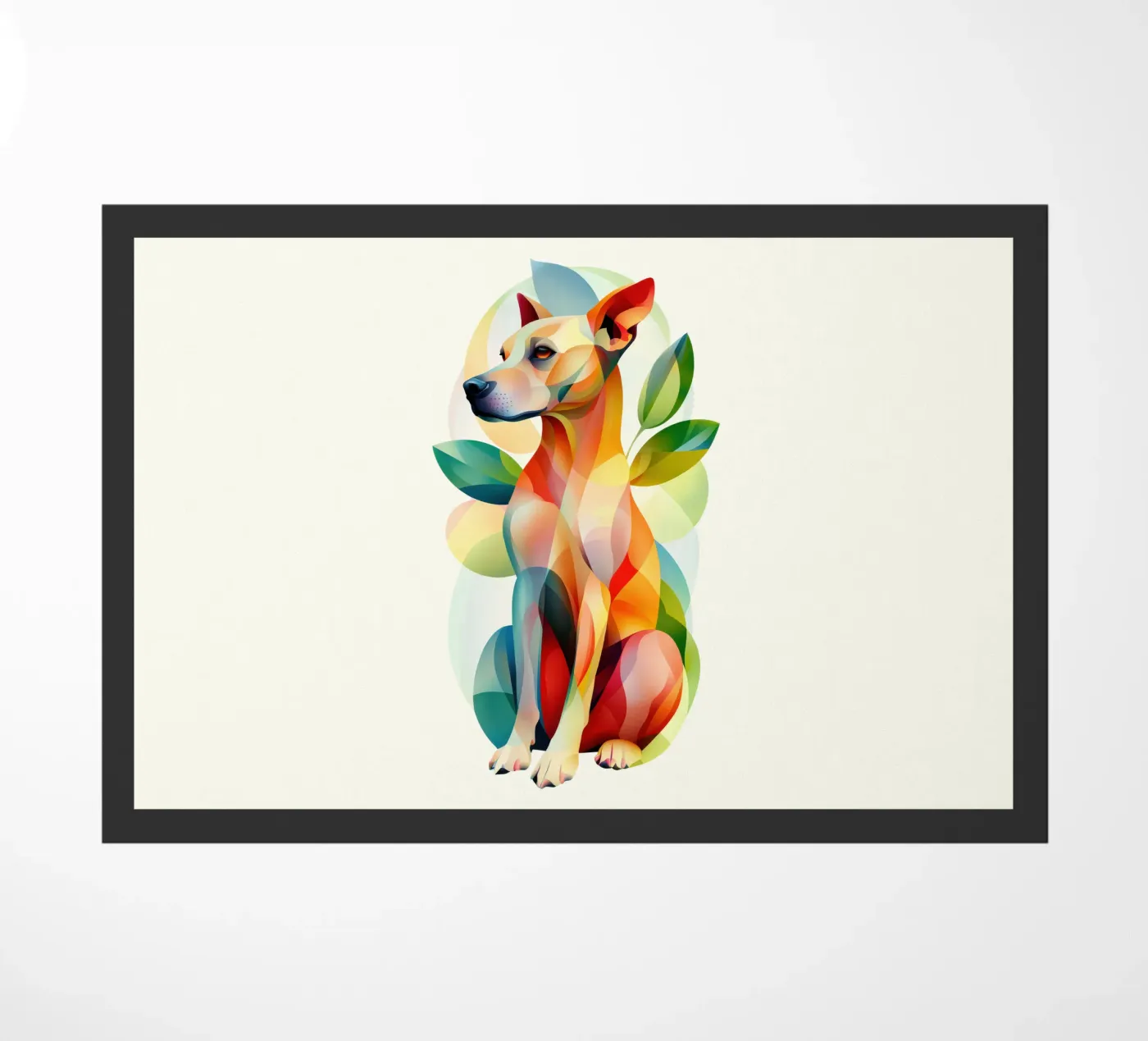 Dog doormat by Art Unleashed