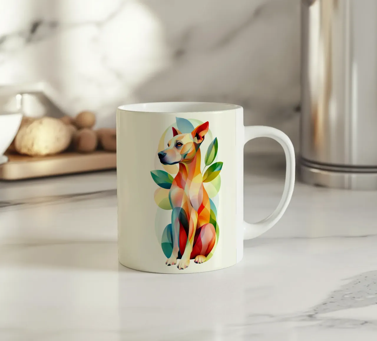 Dog tazza in ceramica da Art Unleashed