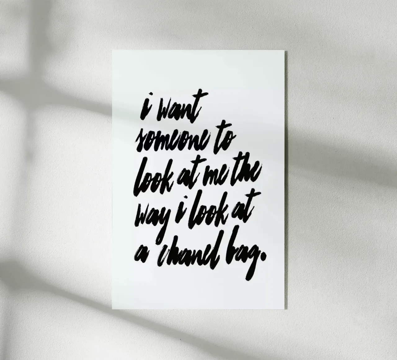 Chanel Bag plexiglass da Honeymoon Hotel