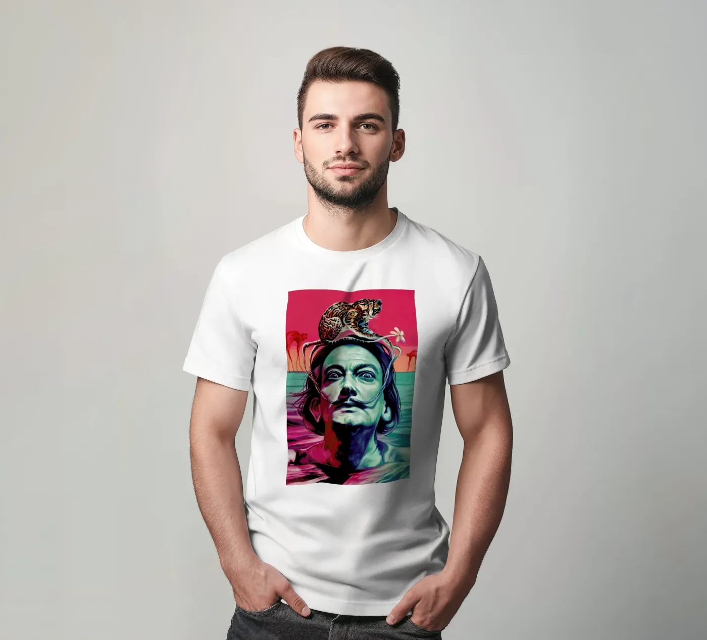 Dali t-shirt da Jared Yamahata