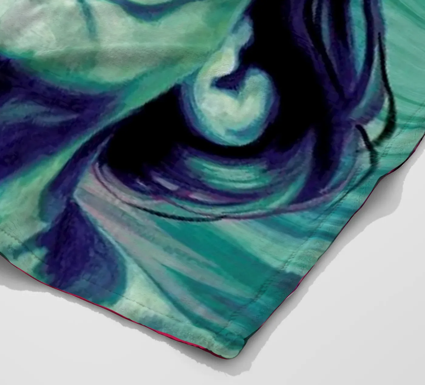 Dali Fleecedecke von Jared Yamahata