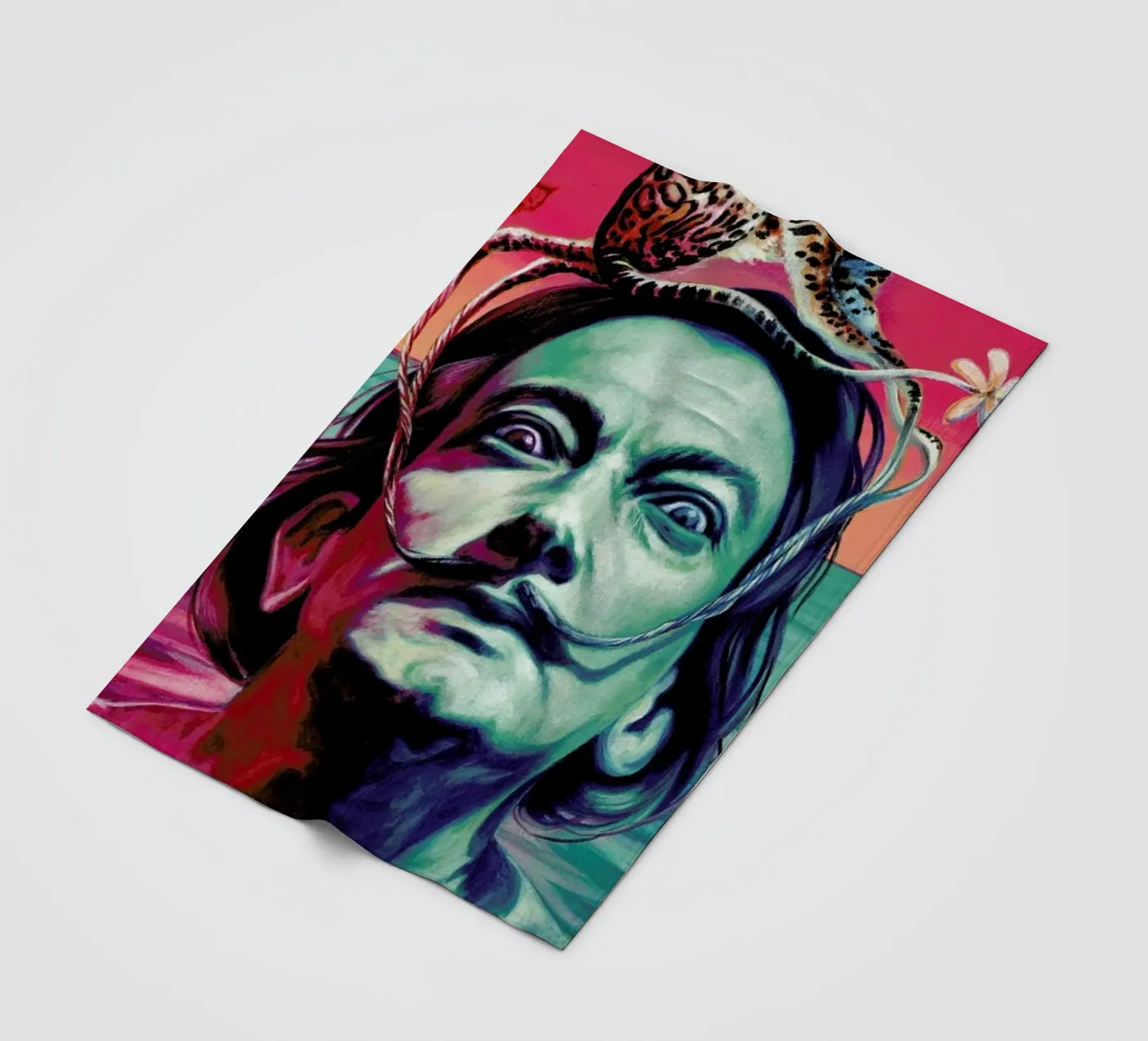 Dali Fleecedecke von Jared Yamahata