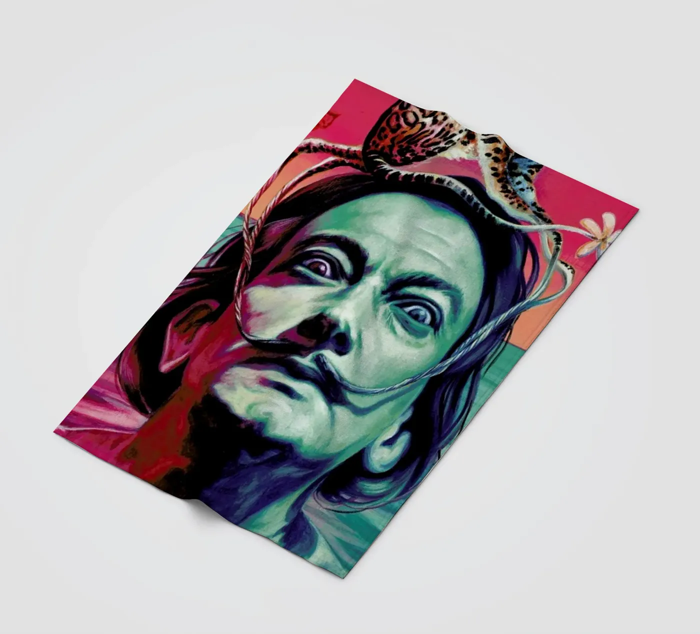 Dali Fleecedecke von Jared Yamahata