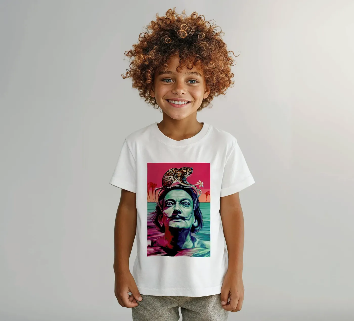 Dali kinder t-shirt van Jared Yamahata