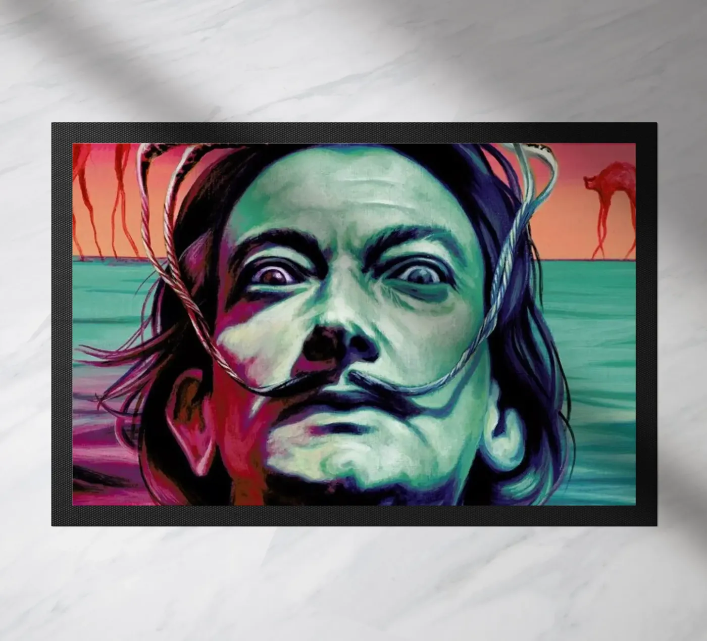 Dali doormat by Jared Yamahata