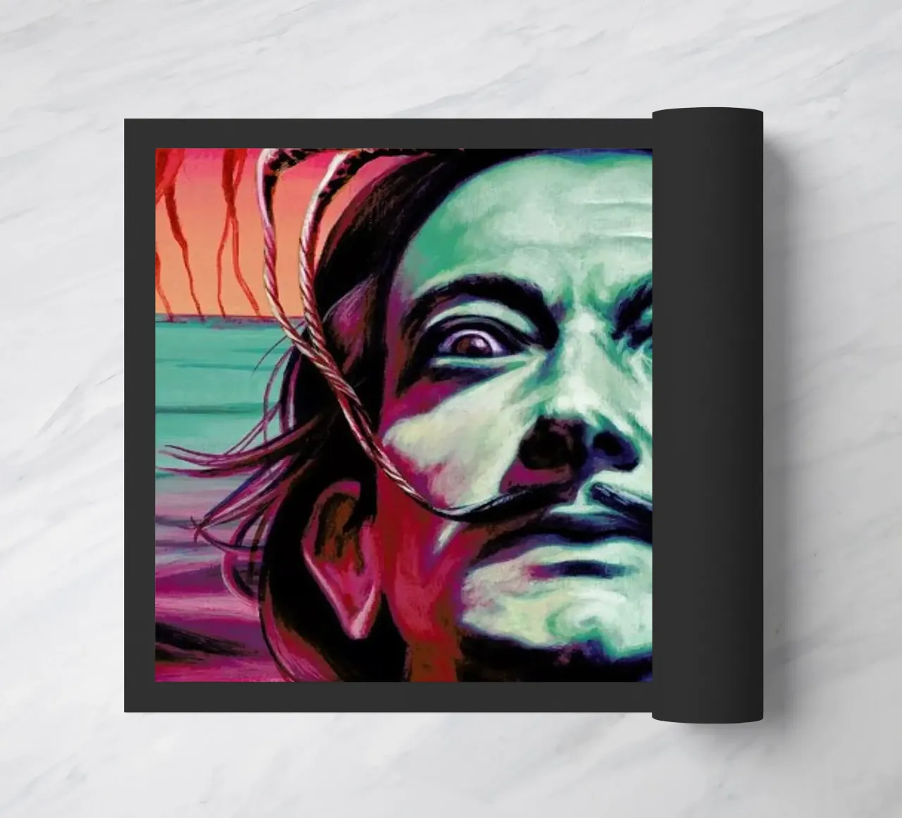 Dali doormat by Jared Yamahata