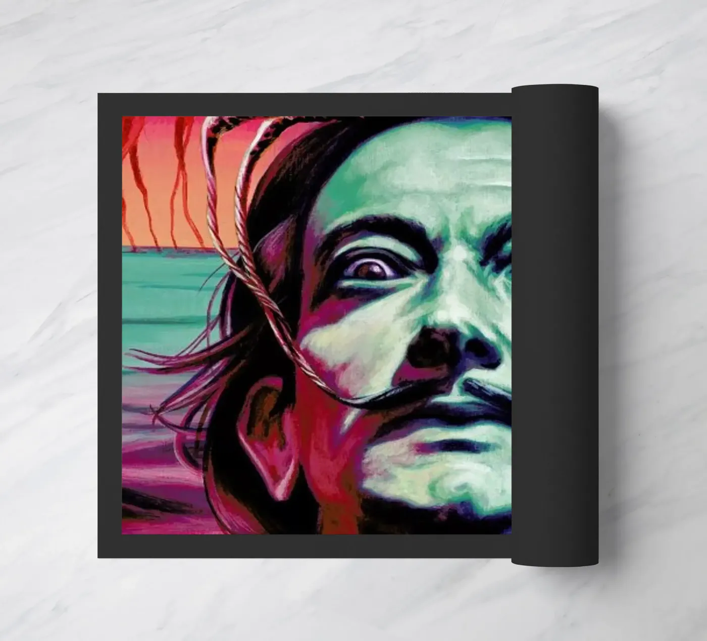 Dali doormat by Jared Yamahata